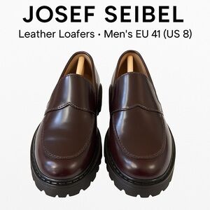 Josef Seibel Leather Loafers · Men’s EU 41 (US 8)